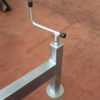 Base rigida con livellatori ponteggio argo plus
